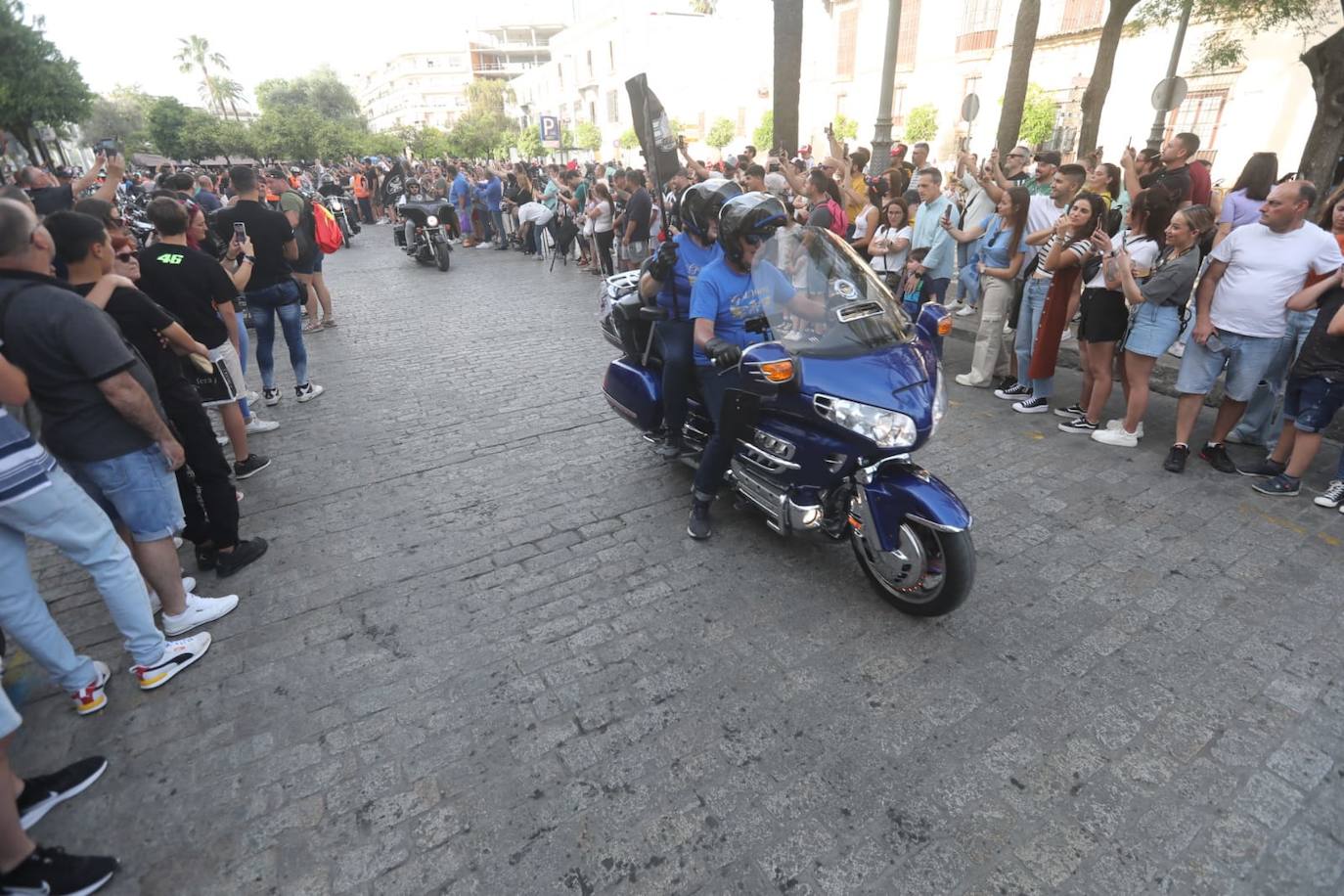 Fotos: Así ha sido la caravana motera en Jerez