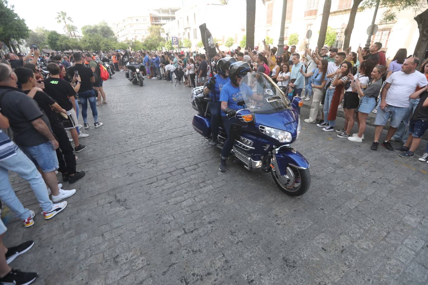 Fotos: Así ha sido la caravana motera en Jerez