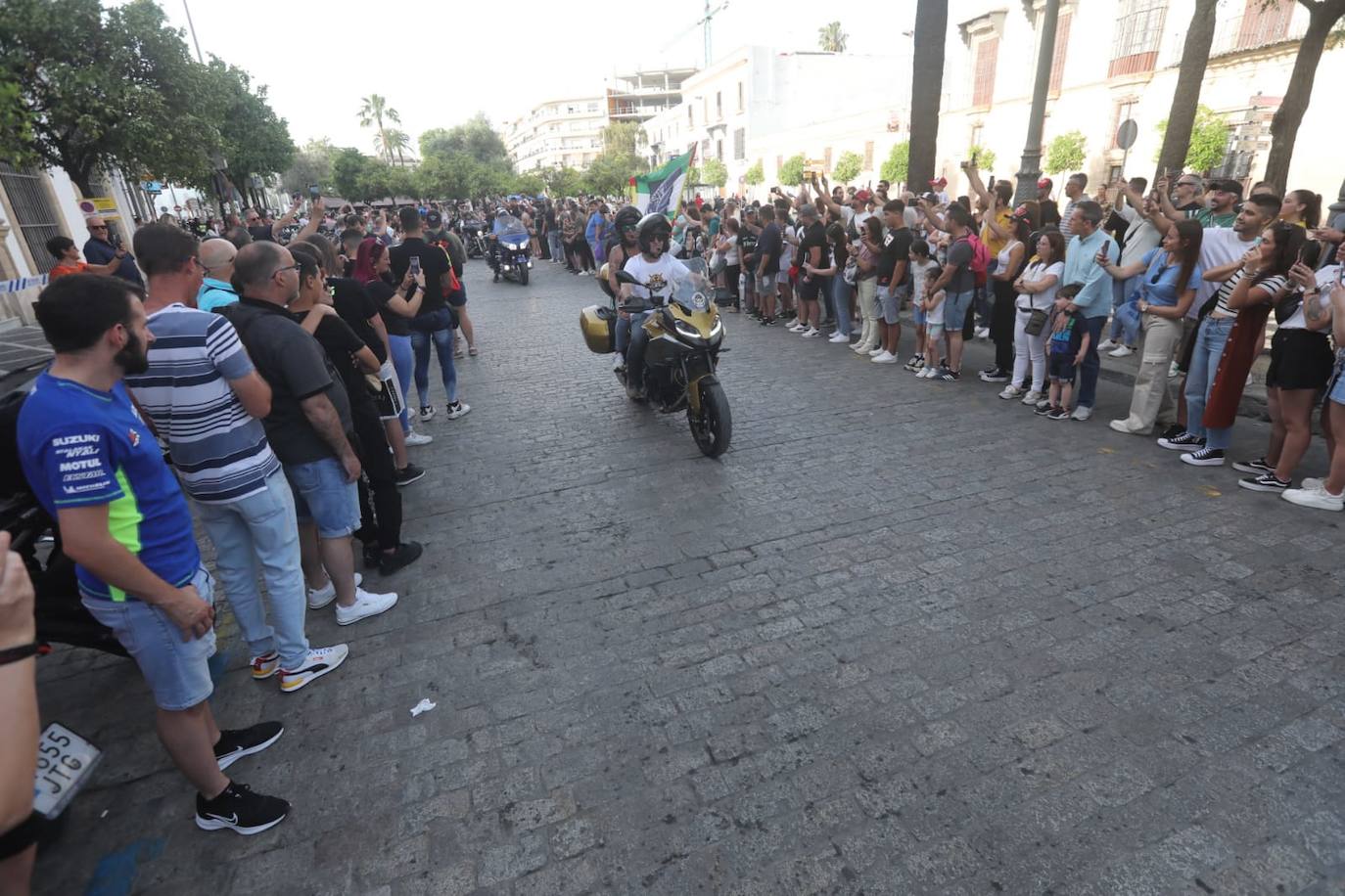 Fotos: Así ha sido la caravana motera en Jerez