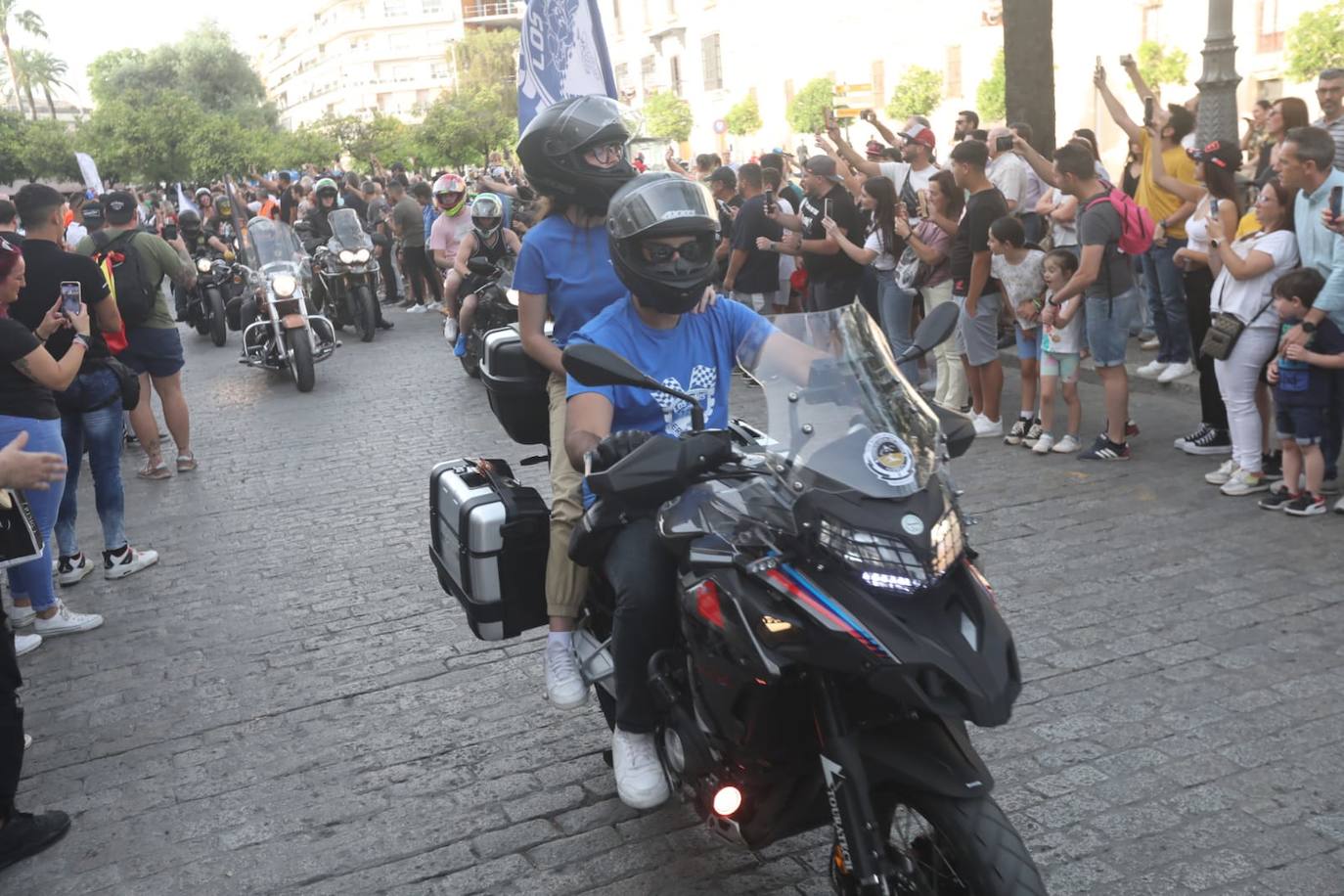 Fotos: Así ha sido la caravana motera en Jerez