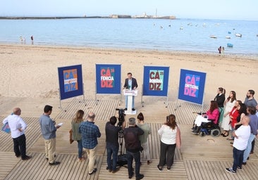 Bruno García (PP) sacará a la calle cada primavera la historia de Cádiz