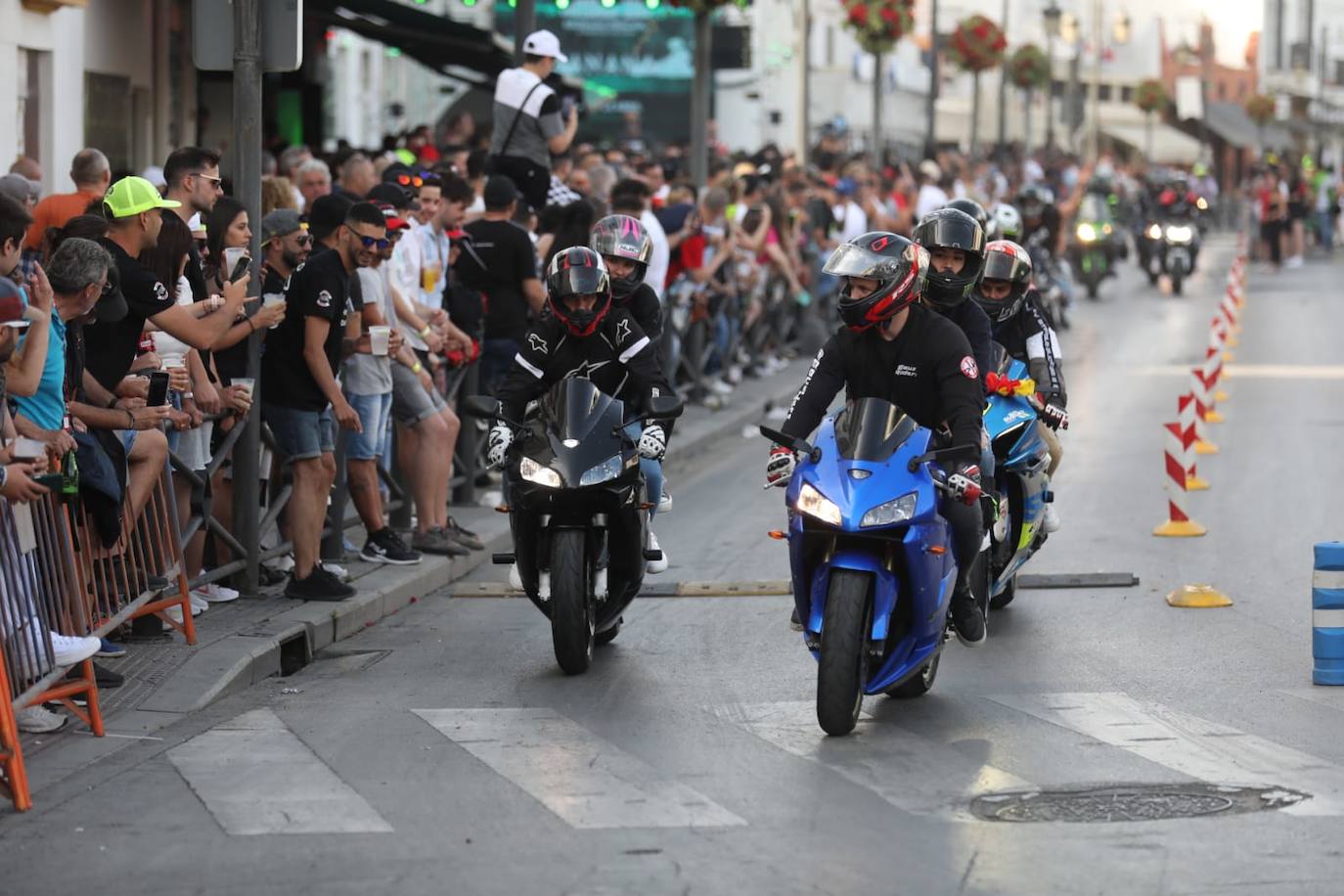 Fotos: Las motos comienzan a rugir en El Puerto con motivo del Gran Premio de Jerez 2023