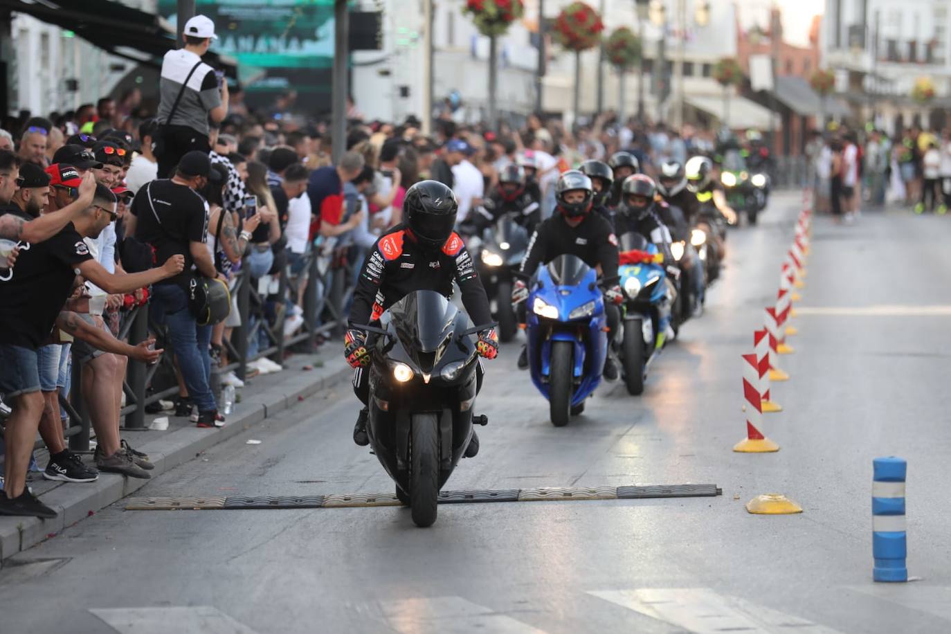 Fotos: Las motos comienzan a rugir en El Puerto con motivo del Gran Premio de Jerez 2023