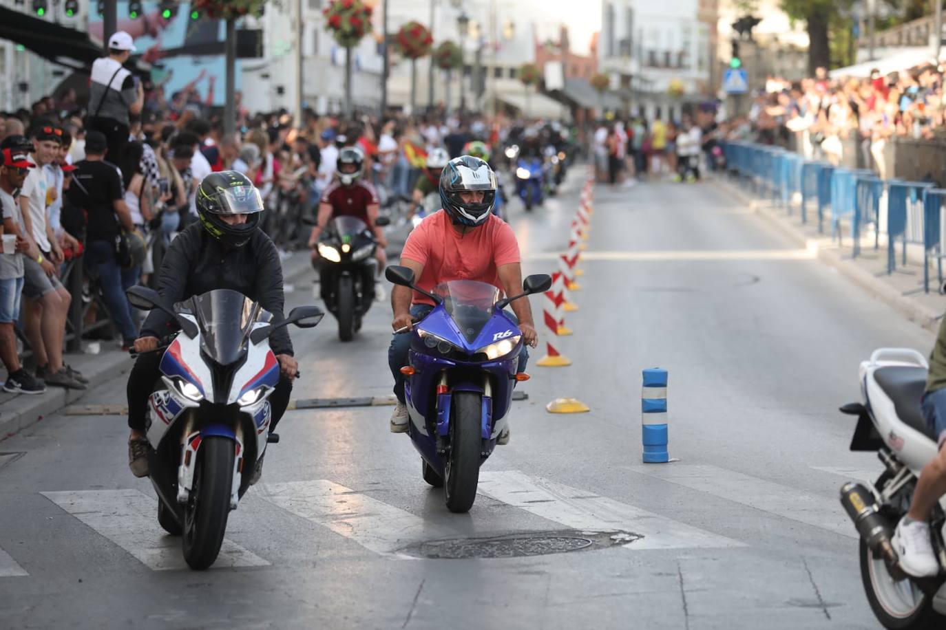 Fotos: Las motos comienzan a rugir en El Puerto con motivo del Gran Premio de Jerez 2023