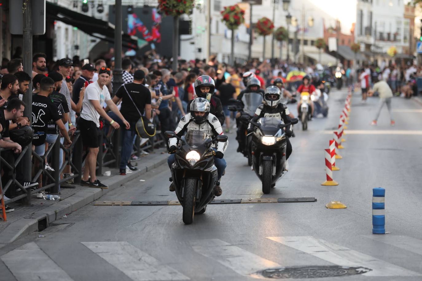 Fotos: Las motos comienzan a rugir en El Puerto con motivo del Gran Premio de Jerez 2023