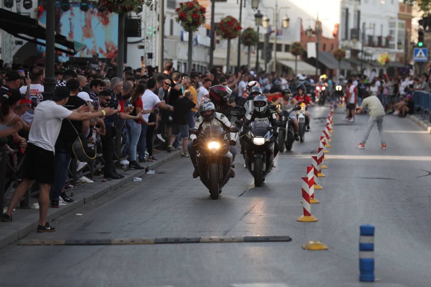 Fotos: Las motos comienzan a rugir en El Puerto con motivo del Gran Premio de Jerez 2023