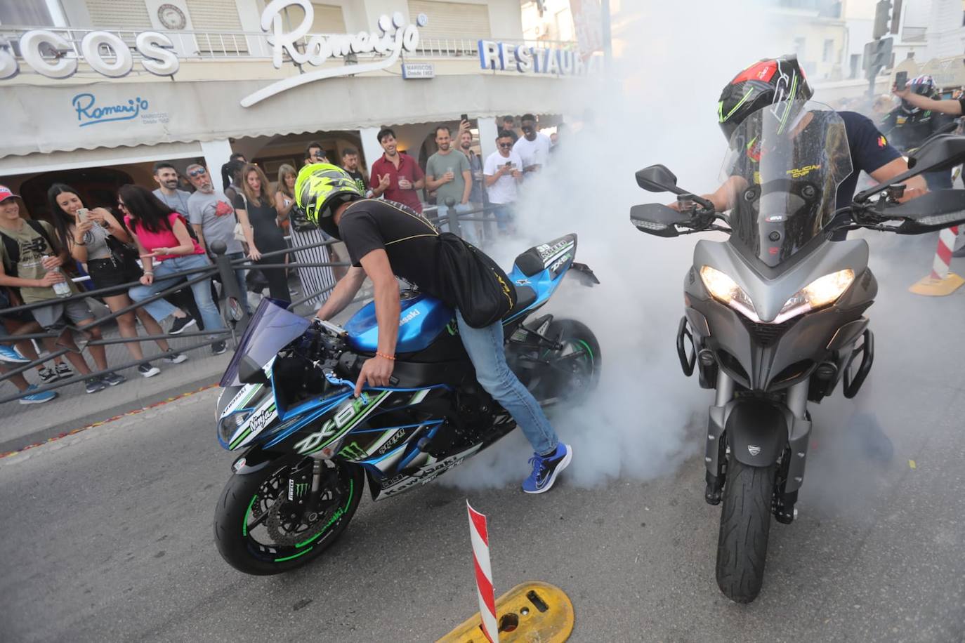 Fotos: Las motos comienzan a rugir en El Puerto con motivo del Gran Premio de Jerez 2023