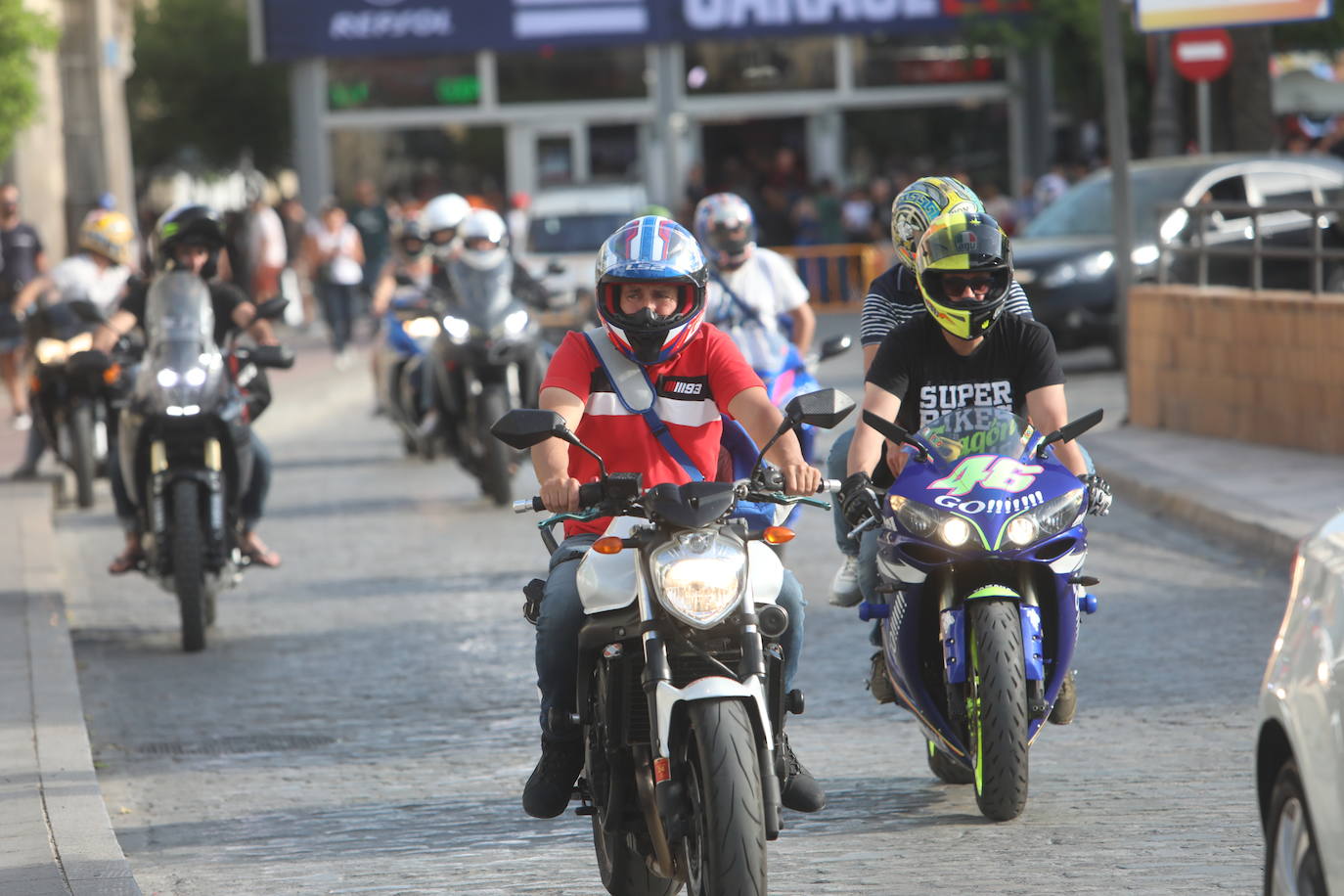 Fotos: Una motorada de gran cilindrada en Jerez