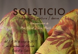 Fotografía, pintura y danza convergen en la exposición 'Solsticio', desde este miércoles en el Mercado Central