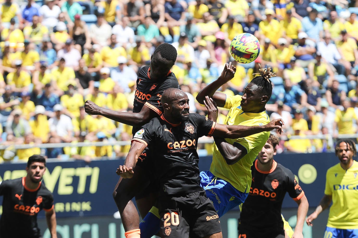 Fotos: El partido del Cádiz contra el Valencia