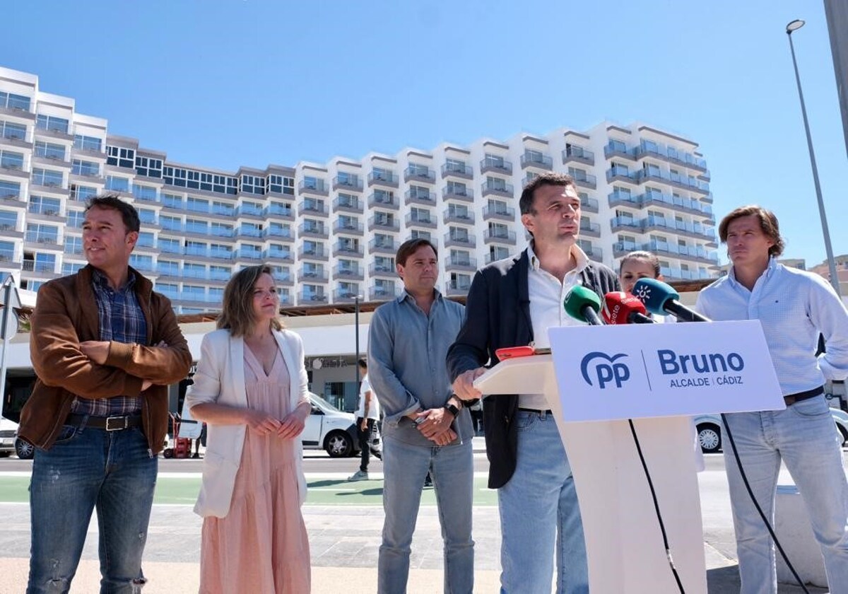 Bruno García (PP) anuncia que será reivindicativo con todas las instituciones para que Cádiz avance