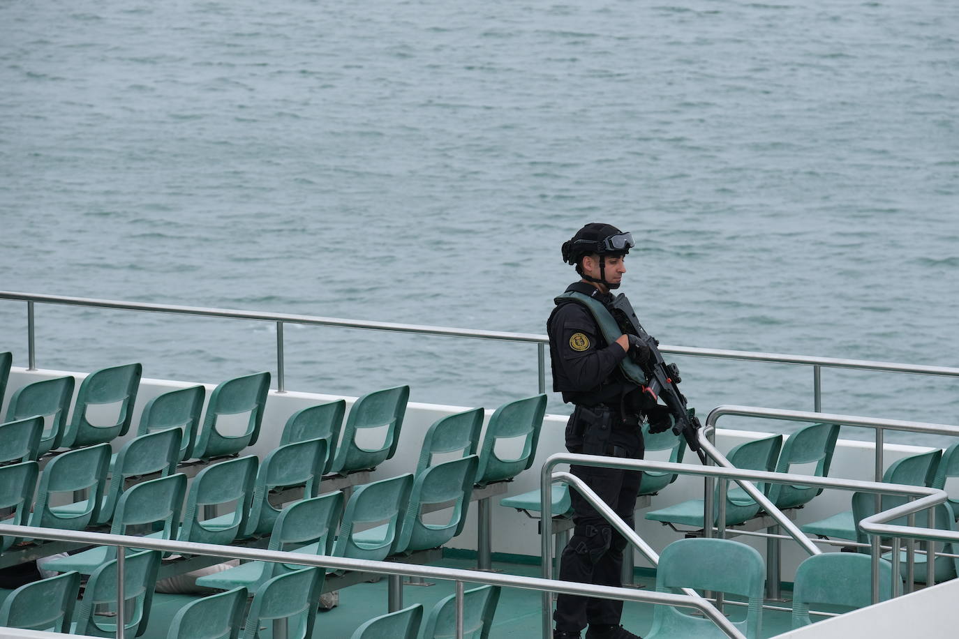 Fotos: Así ha sido la exhibición de medios de seguridad marítima de la Guardia Civil