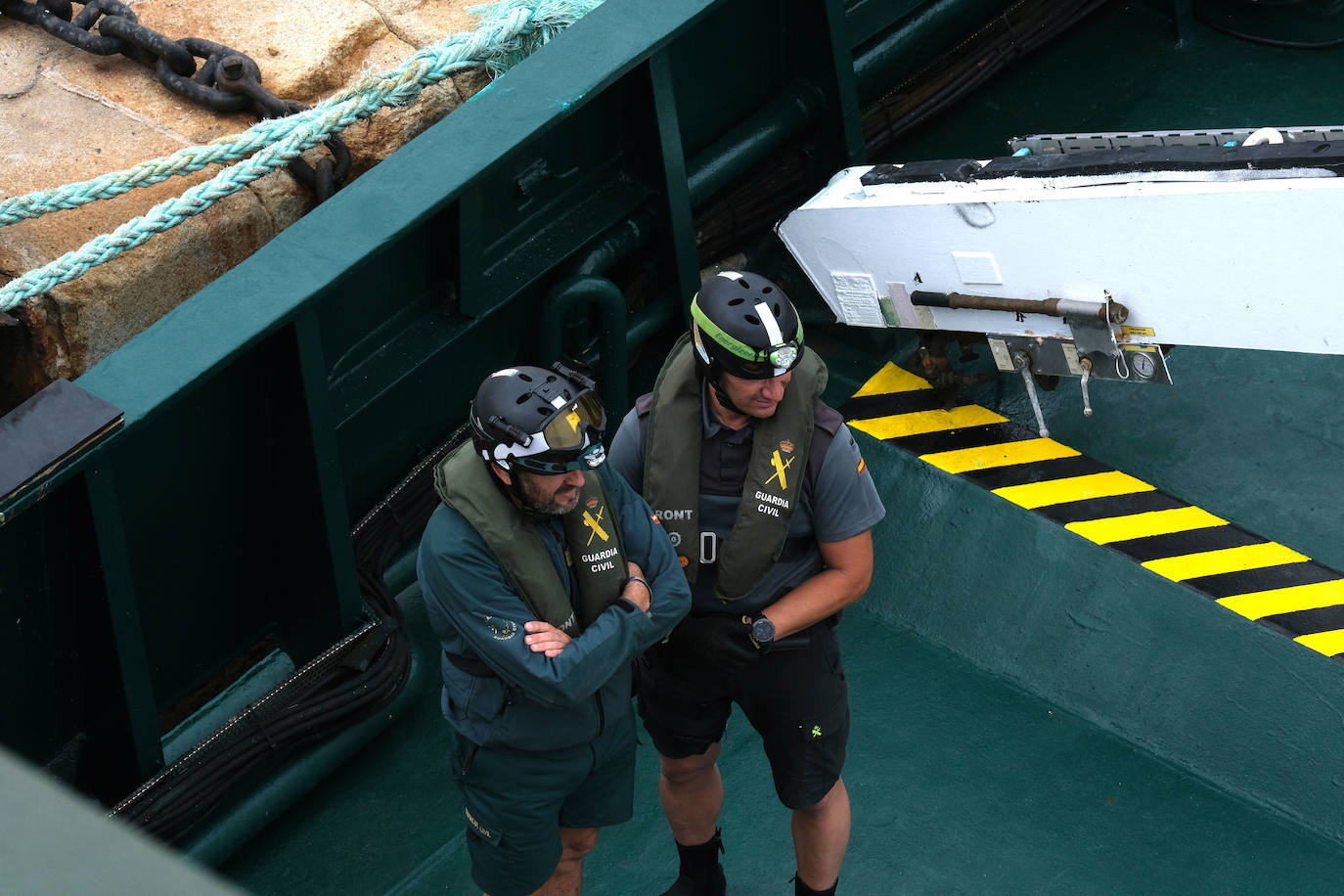 Fotos: Así ha sido la exhibición de medios de seguridad marítima de la Guardia Civil