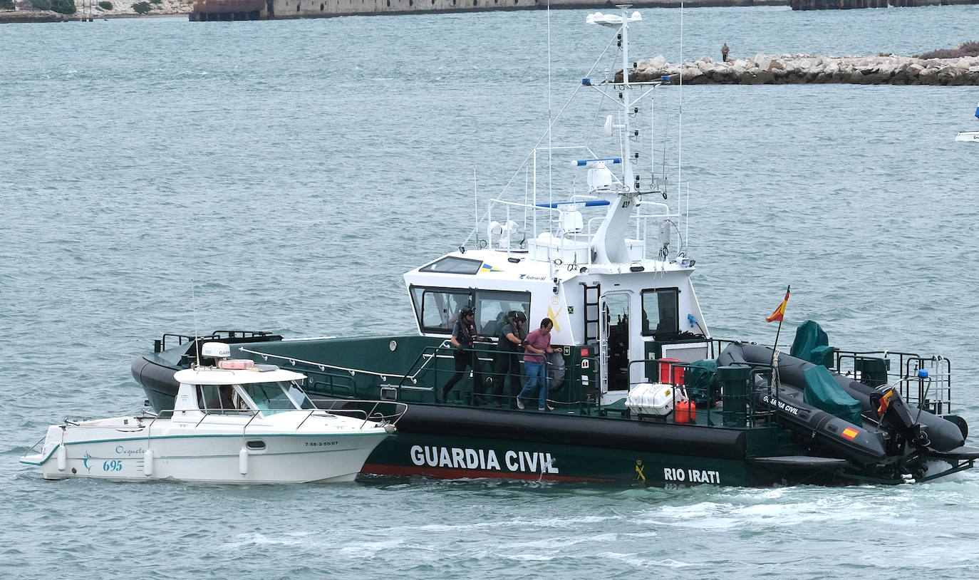 Fotos: Así ha sido la exhibición de medios de seguridad marítima de la Guardia Civil