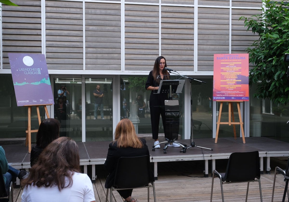 Presentación de los conciertos en el Castillo Santa Catalina y las Noches Clásicas 2023.