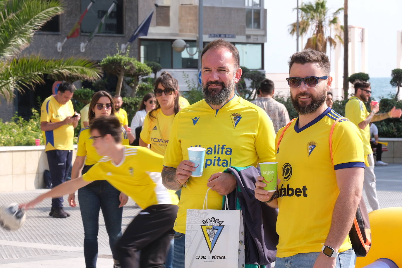 Fotos: Búscate en la previa del partido Cádiz - Valladolid