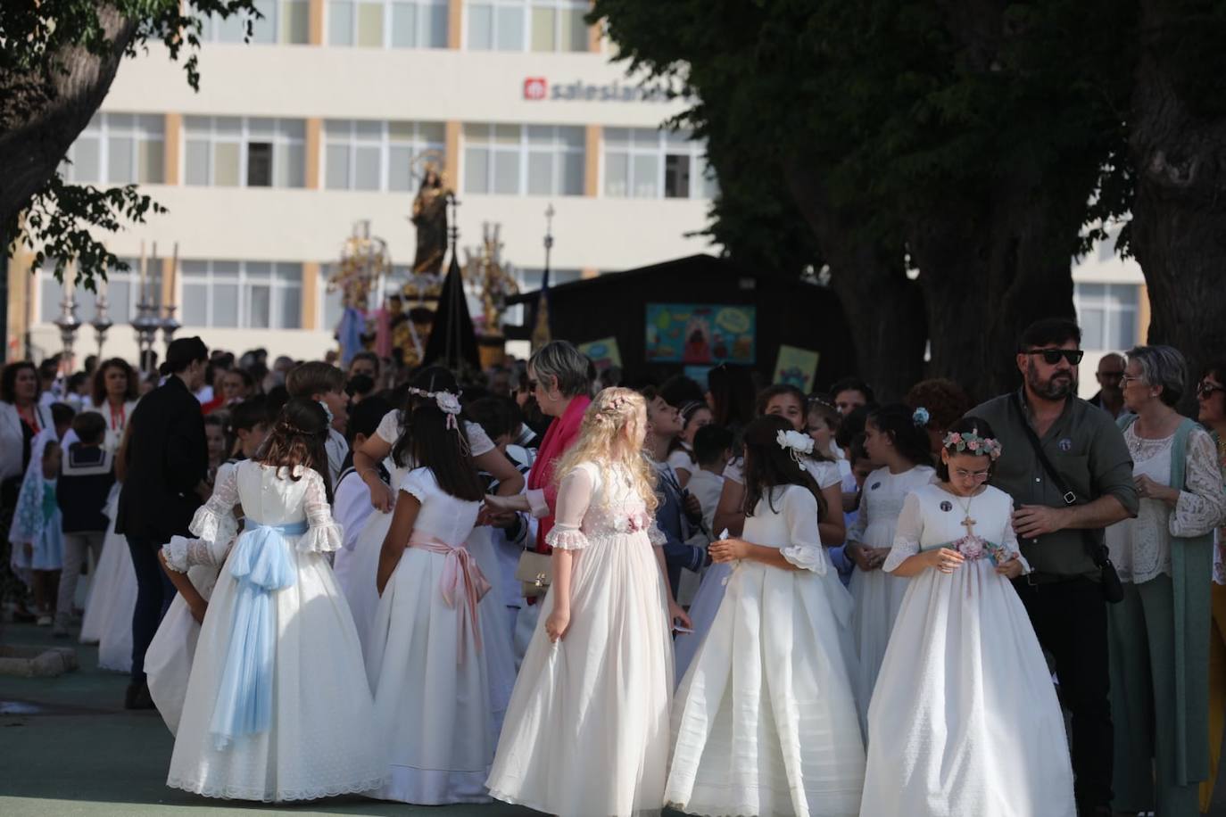 Fotos: Así ha sido la procesión de María Auxiliadora en Cádiz