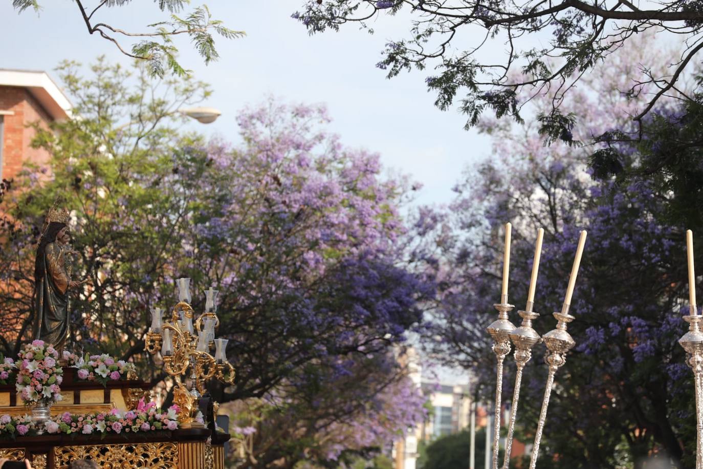 Fotos: Así ha sido la procesión de María Auxiliadora en Cádiz
