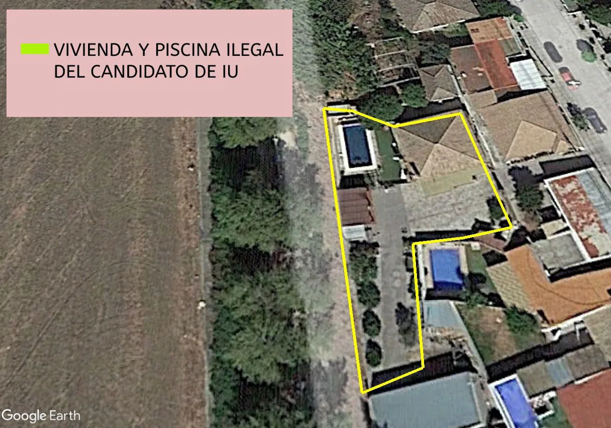 El PSOE de Medina denuncia que el candidato a la alcaldía de IU tiene una casa ilegal