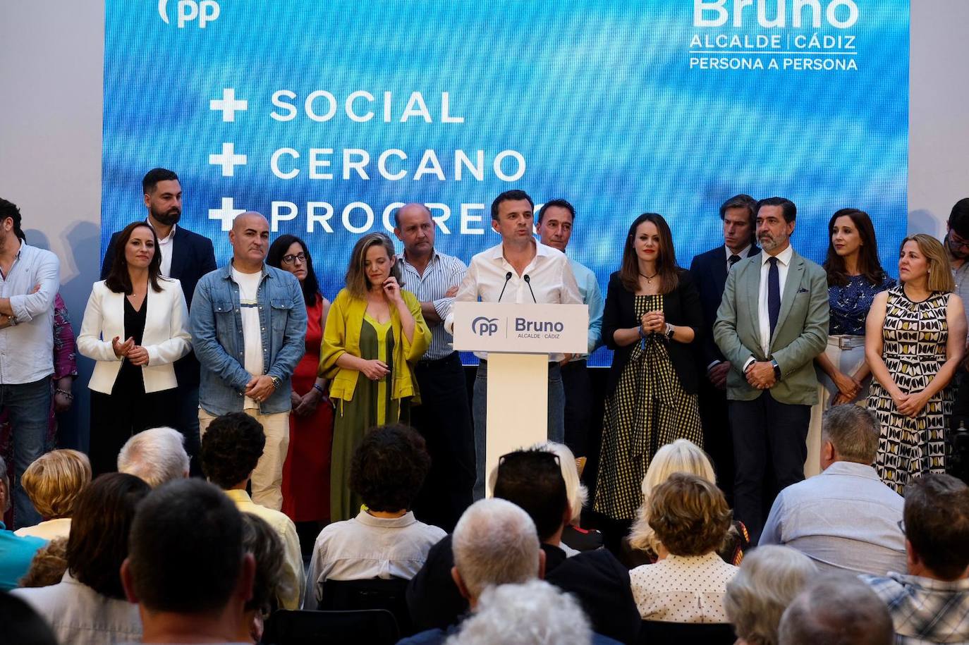 Fotos: Así ha sido el cierre de campaña de los candidatos a la Alcaldía de Cádiz