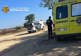 La unidad canina de Bomberos se une a la búsqueda del vecino de 82 años desaparecido en Chiclana