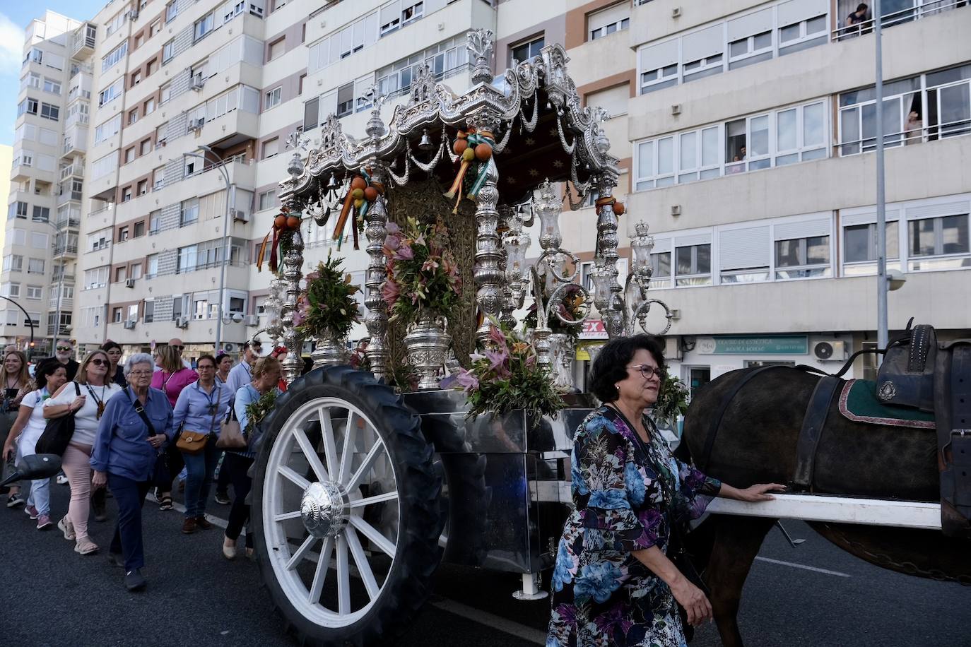 Fotos: Los romeros gaditanos de vuelta a casa