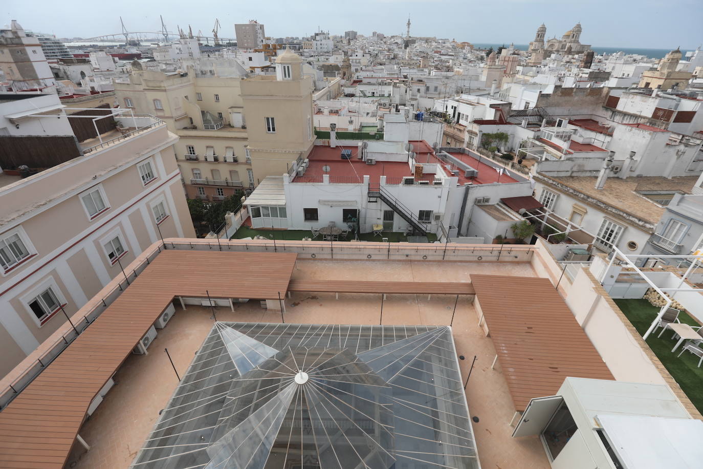 Fotos: Así es por dentro el remodelado hotel Áurea Palacio Sagasta de Cádiz