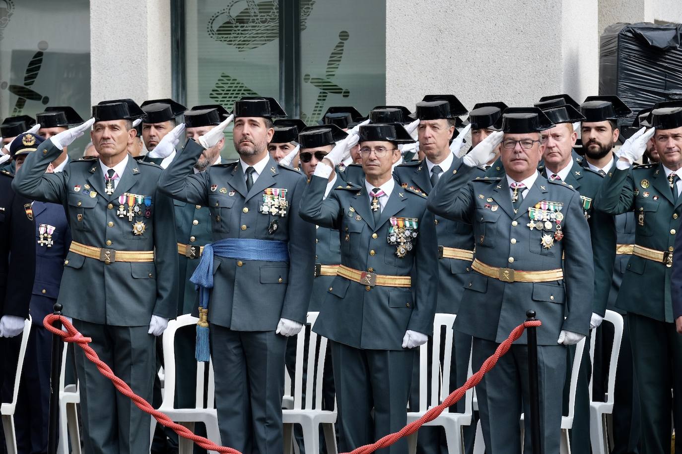 Fotos: La Guardia Civil de Cádiz conmemora los 179 años de la fundación del Cuerpo