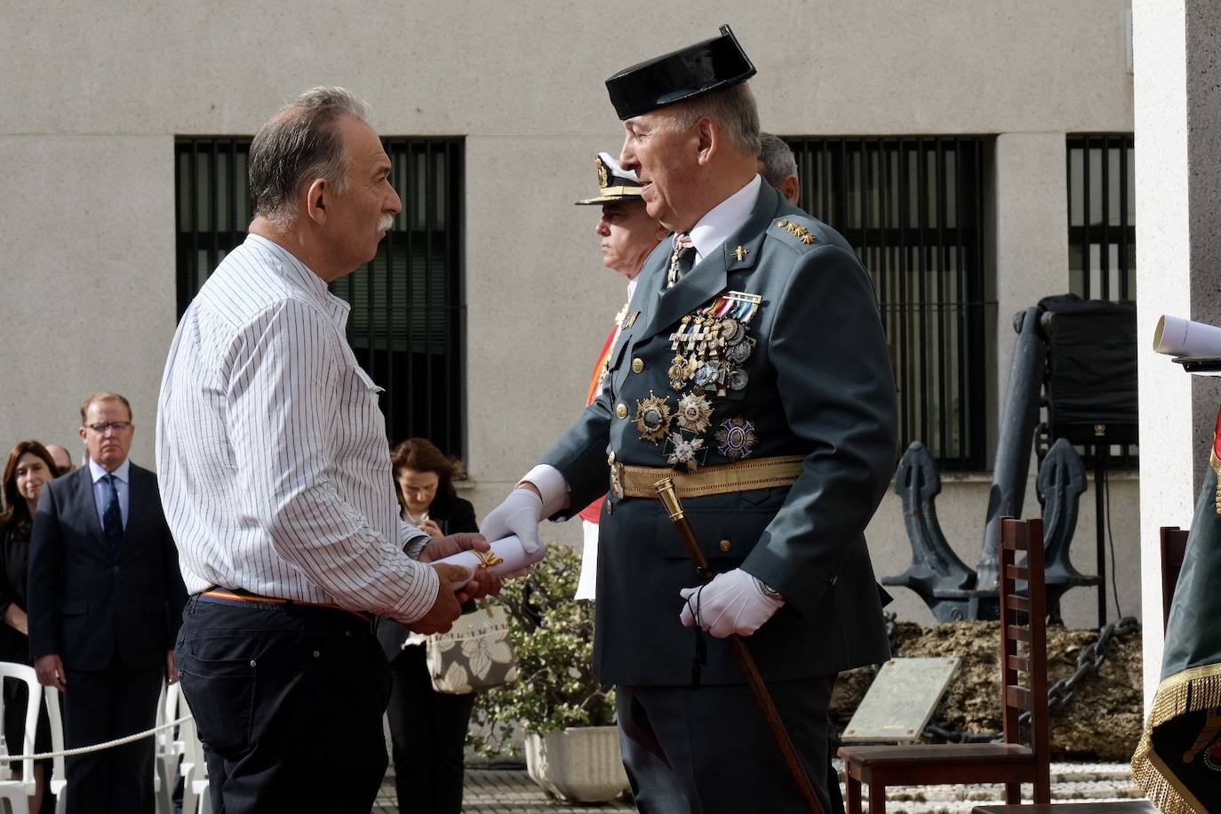 Fotos: La Guardia Civil de Cádiz conmemora los 179 años de la fundación del Cuerpo