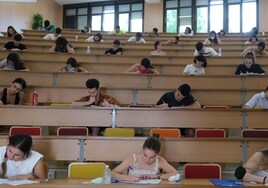 Un total de 7.218 alumnos se examinan desde el 13 de junio de la prueba de acceso a la universidad en Cádiz
