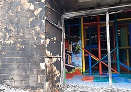 Fotos: Así ha quedado el Chikipark de Cádiz tras el incendio