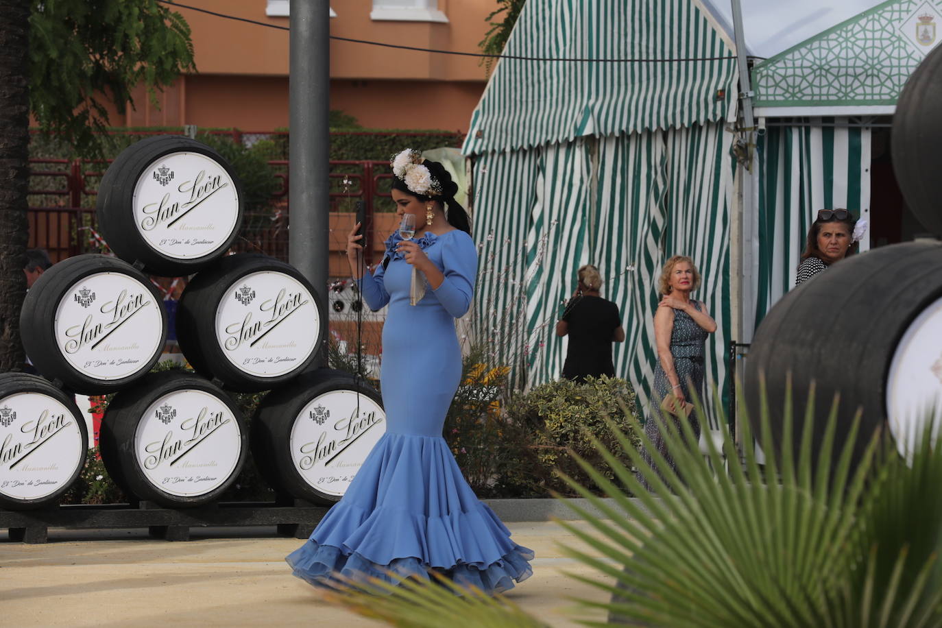 Fotos: La Feria de la Manzanilla ya luce con todo su esplendor