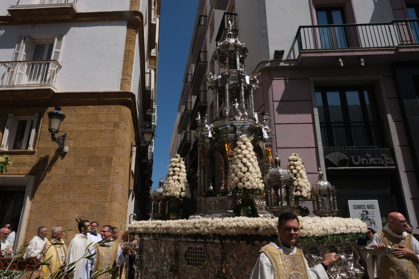 La procesión del Corpus Christi de Cádiz, en imágenes