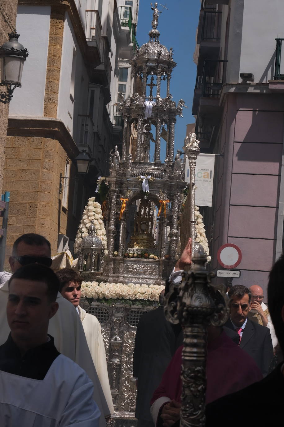La procesión del Corpus Christi de Cádiz, en imágenes