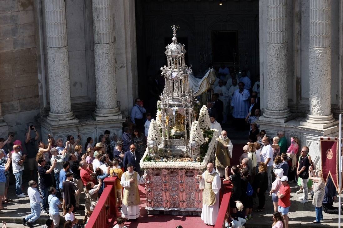 La procesión del Corpus Christi de Cádiz, en imágenes