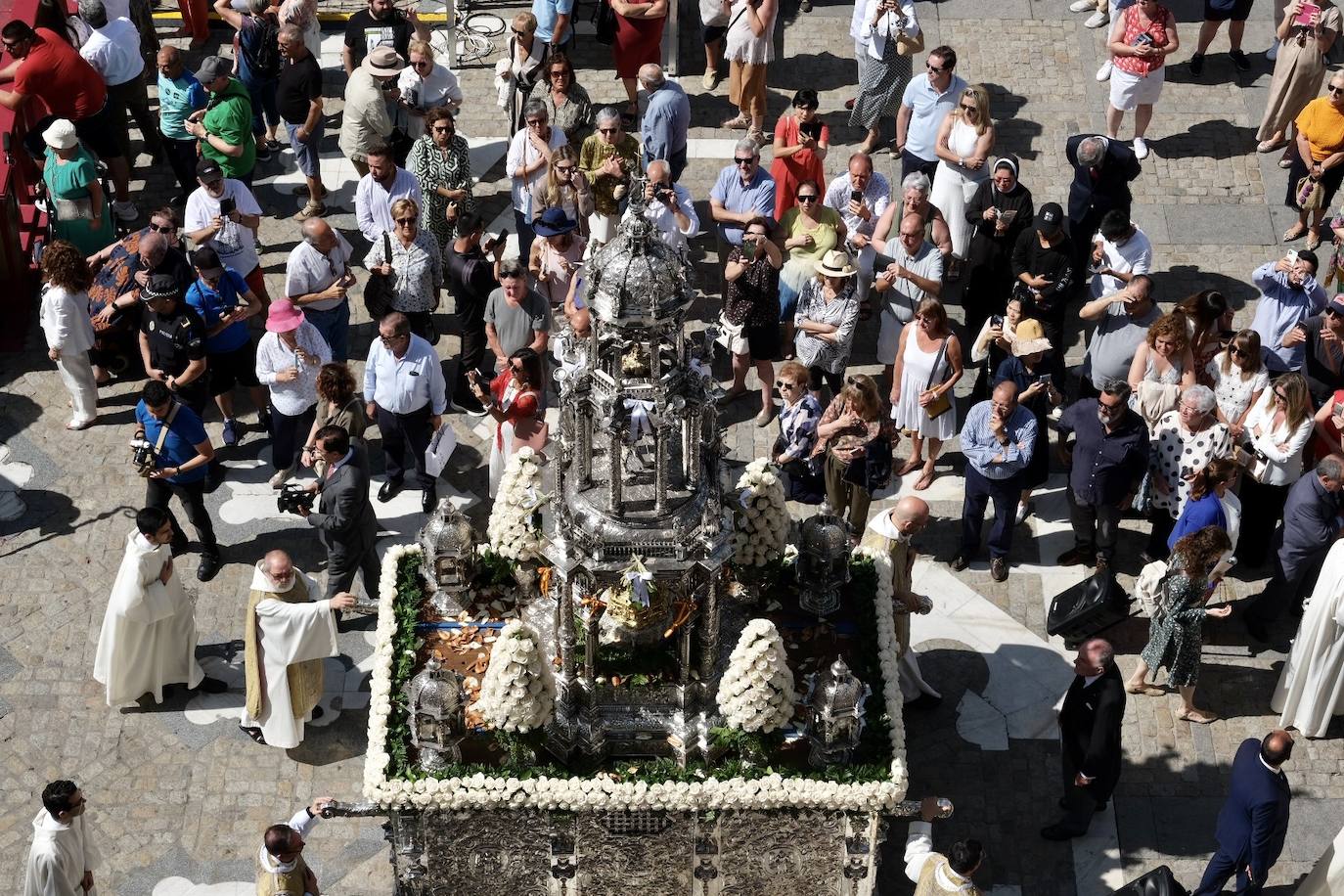 La procesión del Corpus Christi de Cádiz, en imágenes