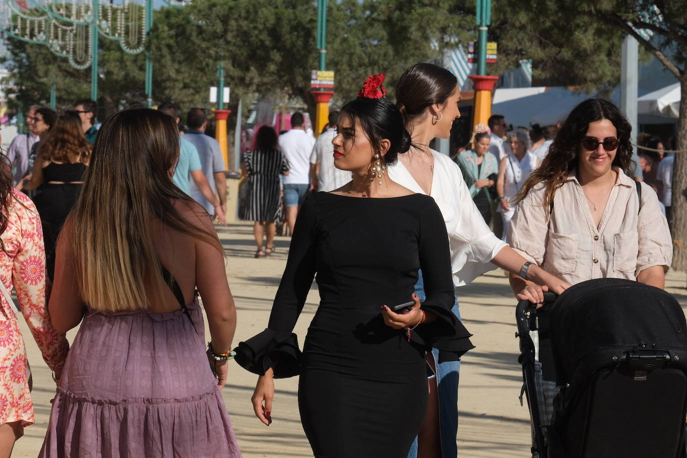 Fotos: un domingo pleno en la feria de Chiclana