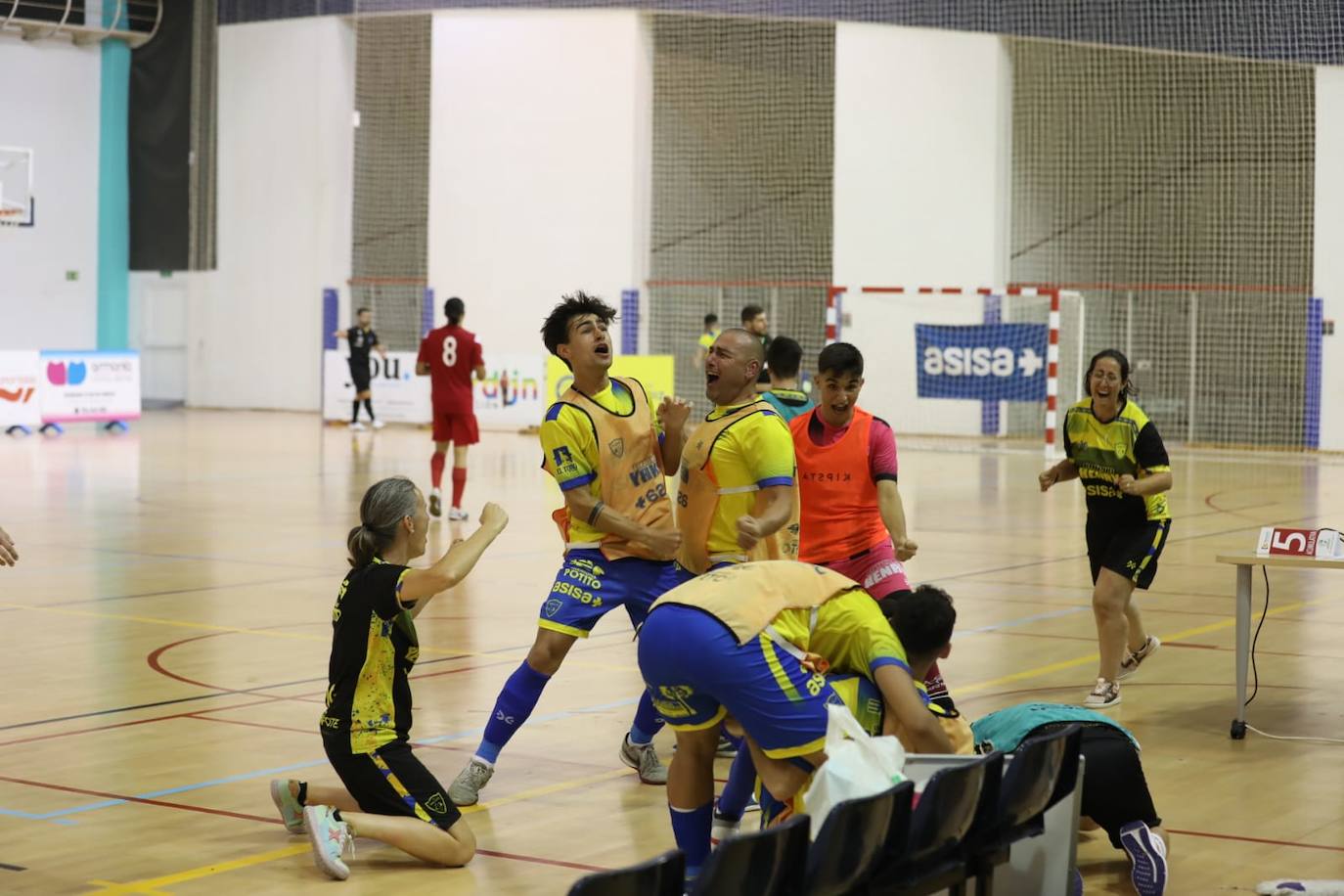 Las imágenes del ascenso del Virgili