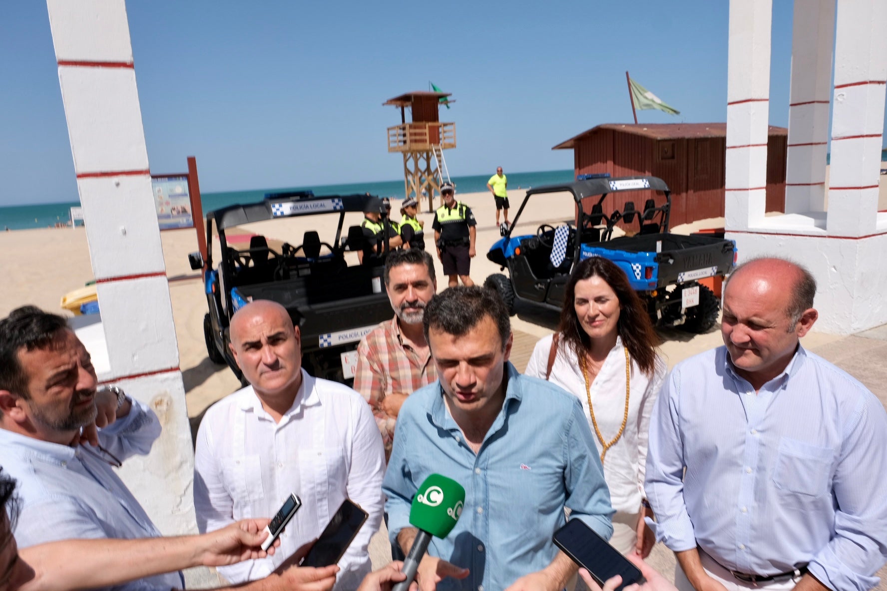 Fotos: La Policía Local vuelve a las playas de Cádiz