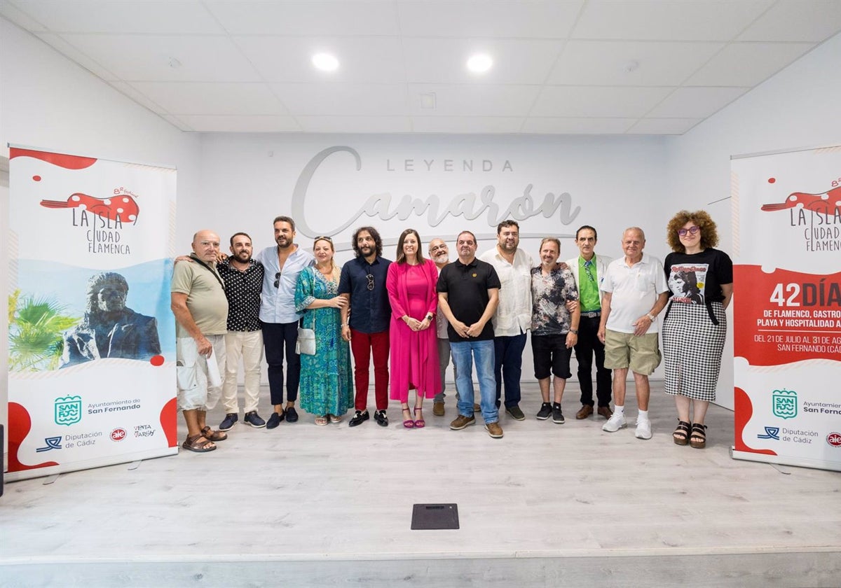 Presentación del Festival La Isla Ciudad Flamenca.