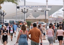 El turismo de cruceros en Cádiz supera las cifras prepandemia y se acerca a un récord histórico