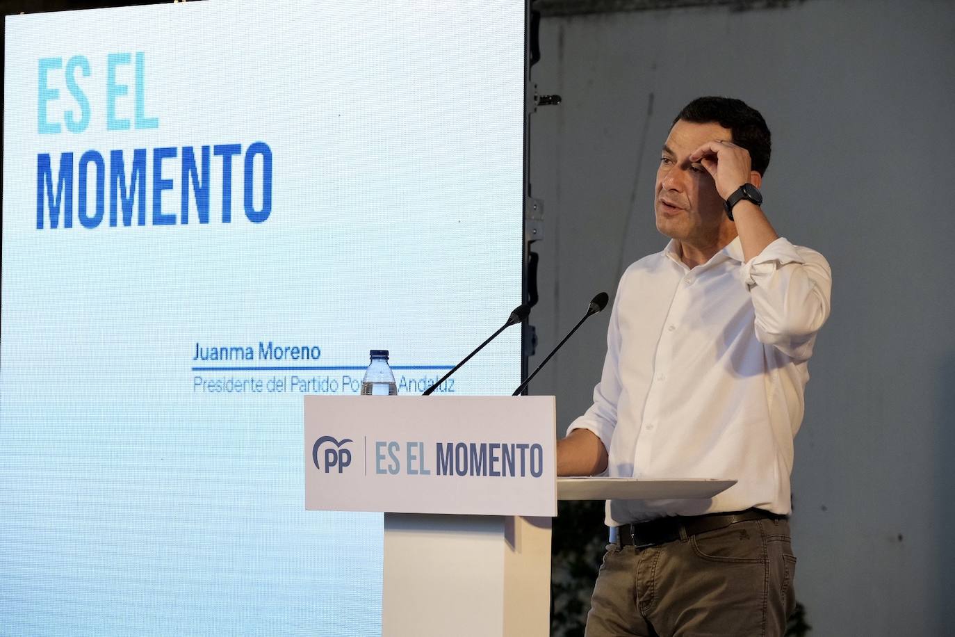 FOTOS: Juanma Moreno abre campaña en El Puerto