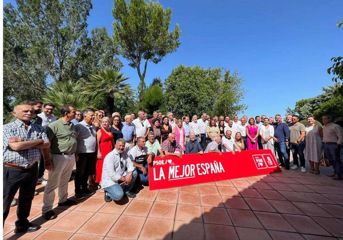 Los alcaldes del PSOE de Cádiz que han firmado el manifiesto.