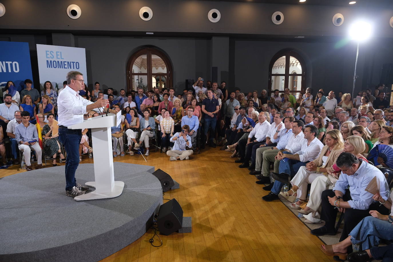 Fotos: Mitin de Feijóo en Cádiz