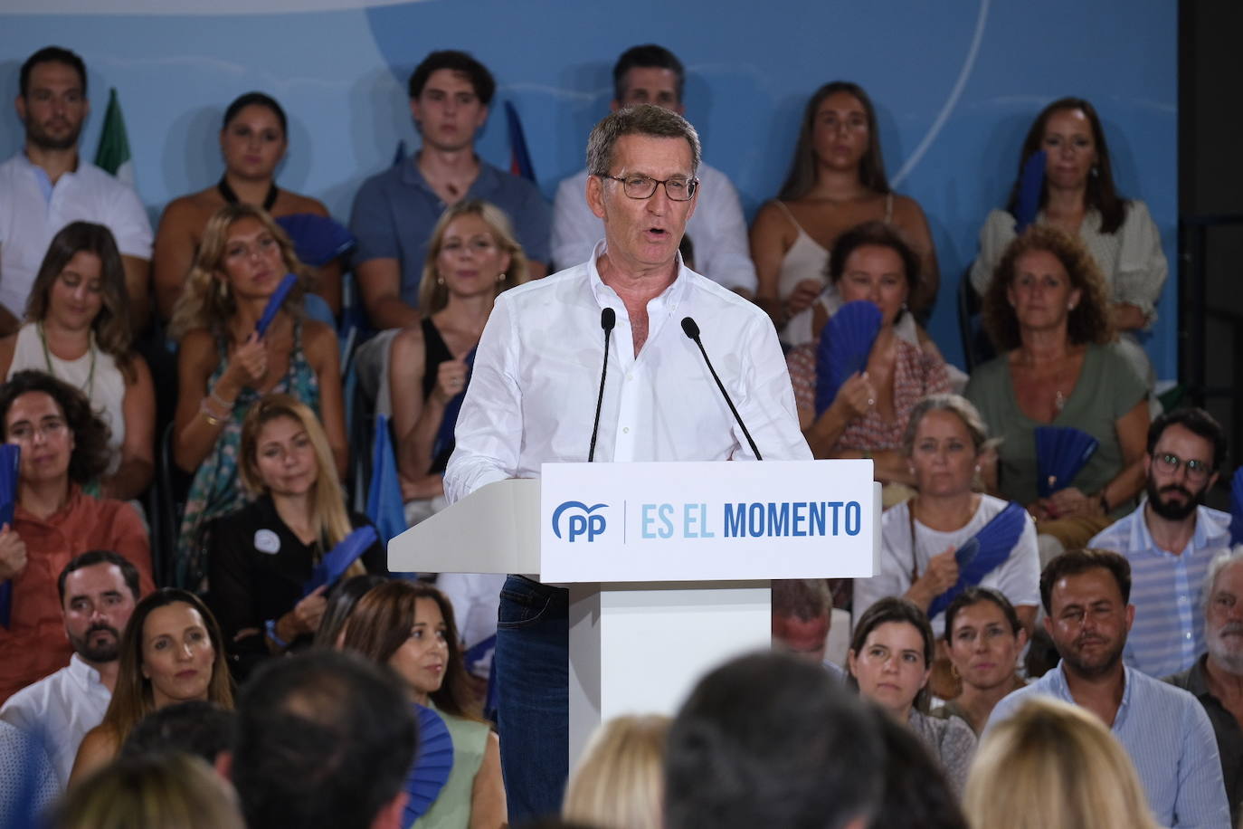 Fotos: Mitin de Feijóo en Cádiz