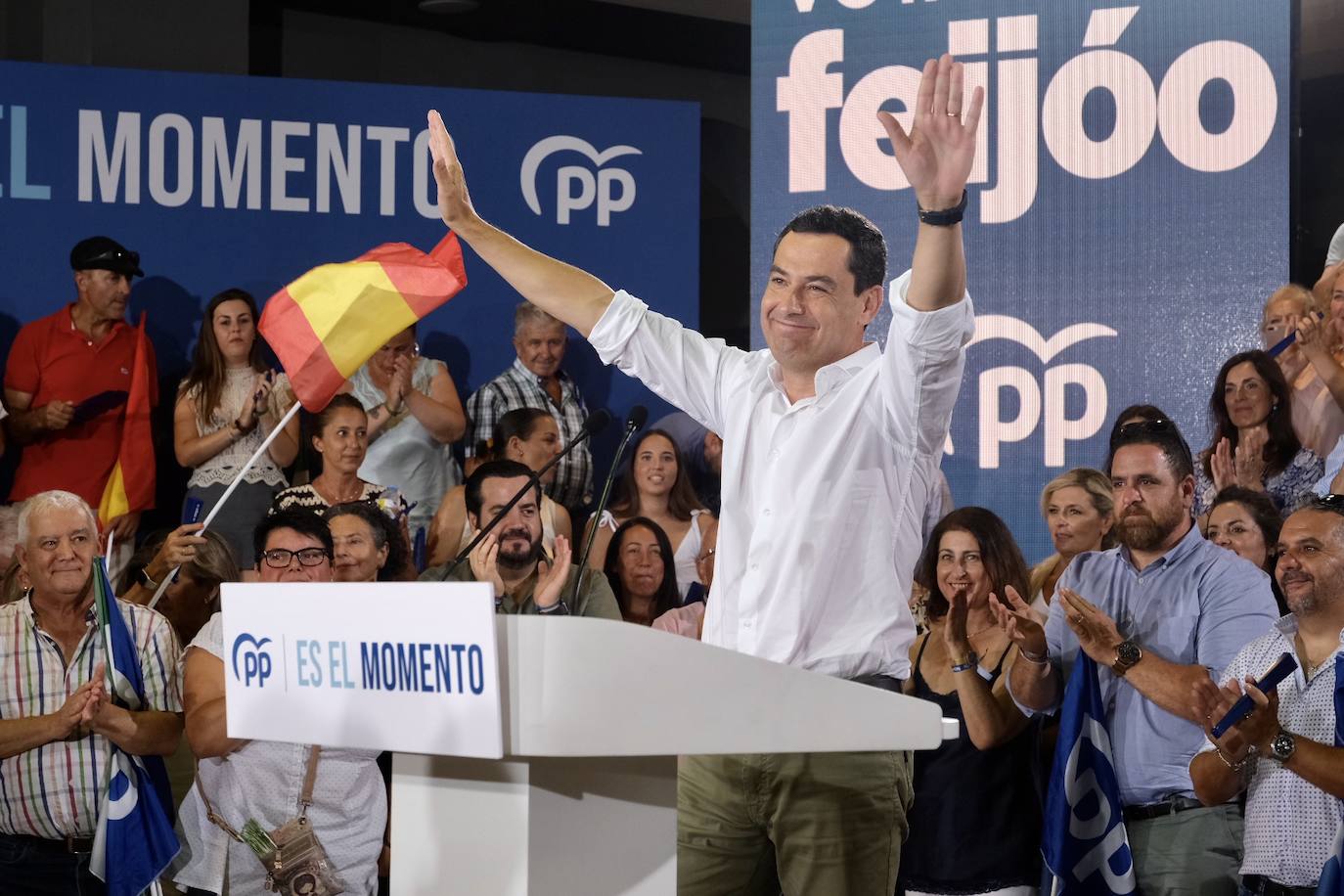 Fotos: Mitin de Feijóo en Cádiz