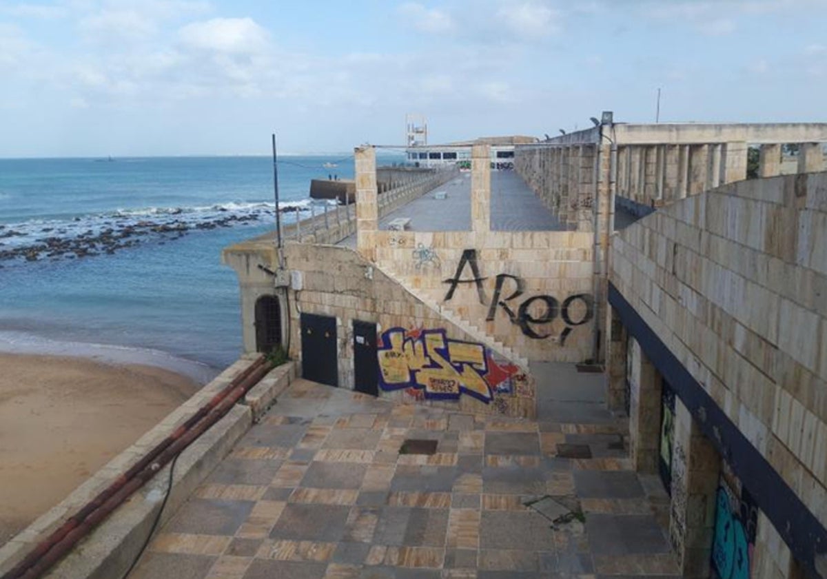 Zona de la Punta, trasera a los locales de copas.