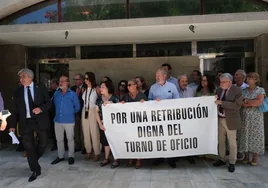 Los abogados del turno de oficio de Cádiz piden unas «retribuciones dignas»