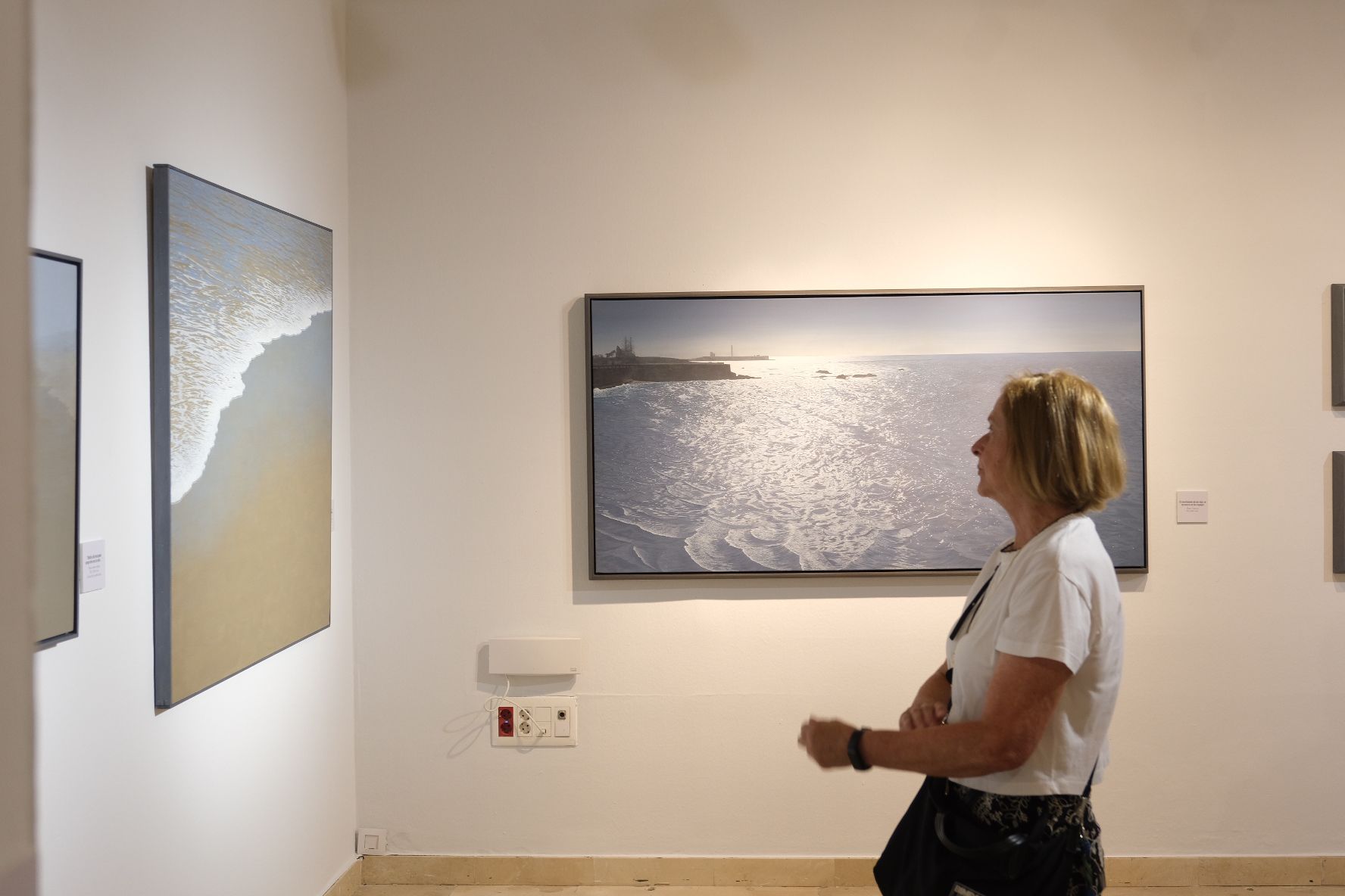 Carmen Bustamante presenta la muestra ‘El mar deshabitado’ en la Fundación Cajasol