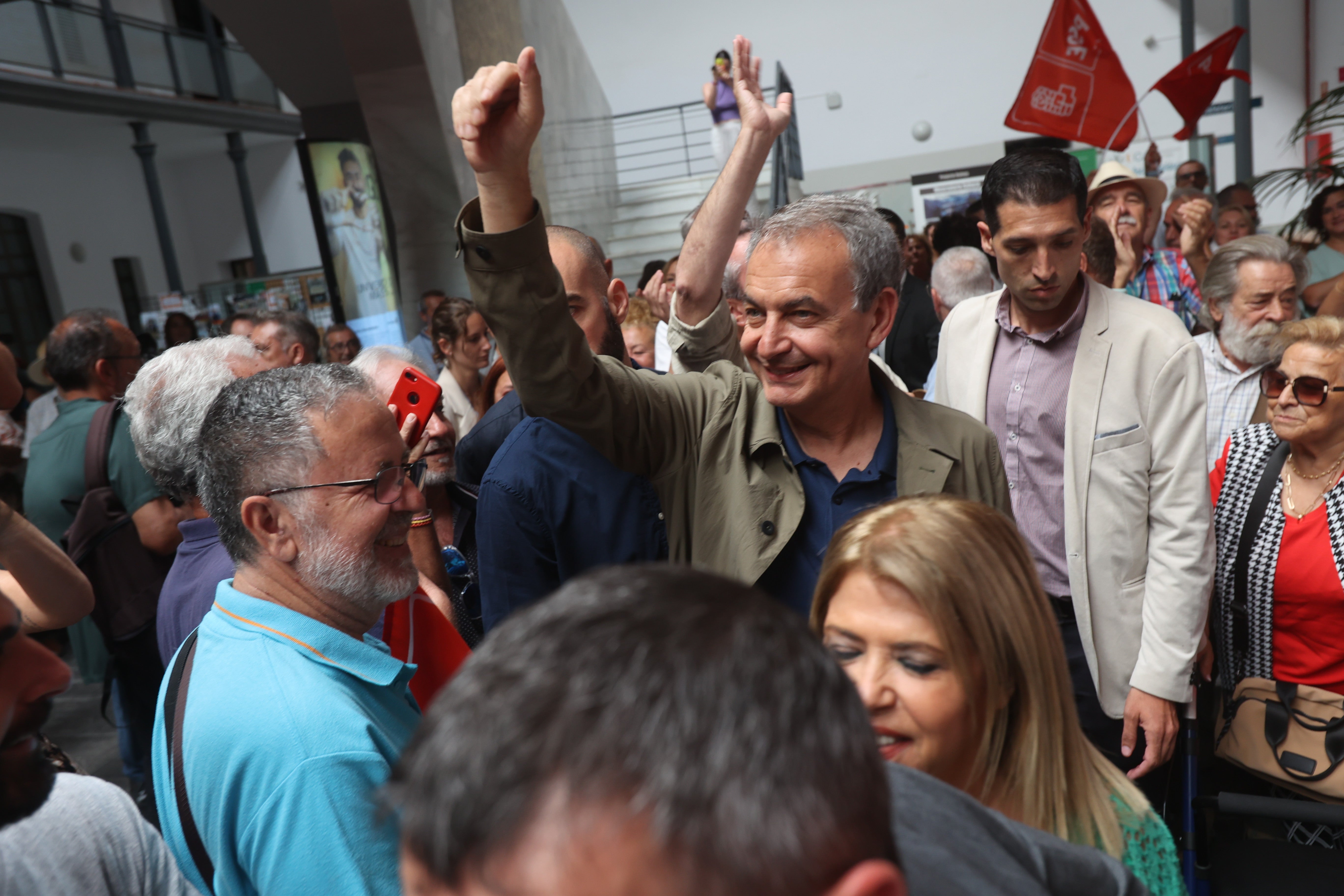 Fotos: El cierre de campaña del PSOE de Cádiz con Zapatero